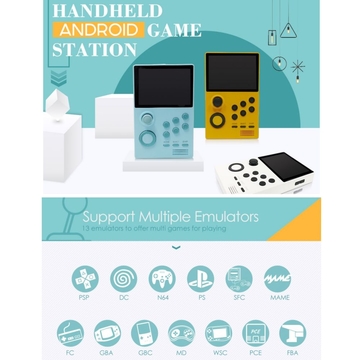 Digitalbasics 3D Pandora Games Super retro Mini Handheld Game Console - 2335 Retro Games Installed, Search/Save/Hide/Delete/Add Games, 3.5 Inch IPS Screen, Support 3D Games, Bluetooth/WiFi Function, Can Play on TV