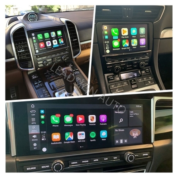 Wireless PORSCHE Multimedia Interface for PCM3.1 with Connect wireless CarPlay Android Auto Interface charging port