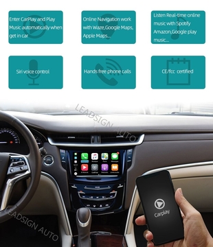 CADILLAC ATS Carplay Infotainment System Support HDMI Input With Google Maps