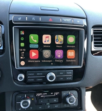 Wireless VOLKSWAGEN Carplay Android Auto For Touareg 7P USB Charging Port