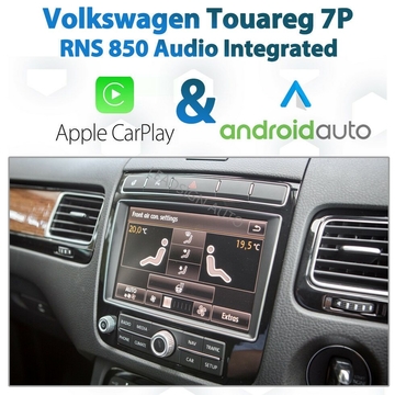 Wireless VOLKSWAGEN Carplay Android Auto For Touareg 7P USB Charging Port